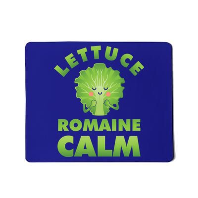 Romaine Lettuce Pun Vegan Vegetarian Gift Mousepad