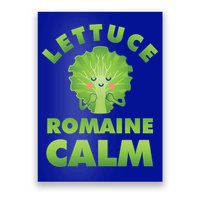 Romaine Lettuce Pun Vegan Vegetarian Gift Poster