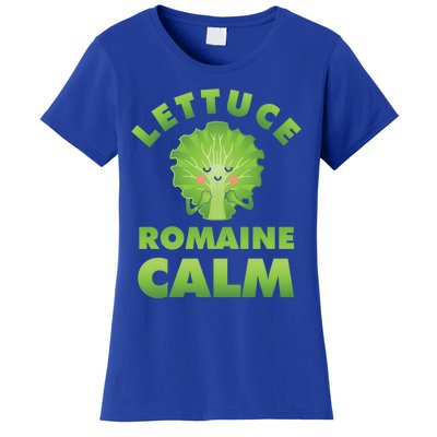 Romaine Lettuce Pun Vegan Vegetarian Gift Women's T-Shirt