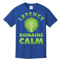 Romaine Lettuce Pun Vegan Vegetarian Gift Kids T-Shirt