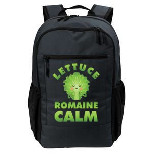 Romaine Lettuce Pun Vegan Vegetarian Gift Daily Commute Backpack