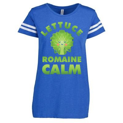 Romaine Lettuce Pun Vegan Vegetarian Gift Enza Ladies Jersey Football T-Shirt