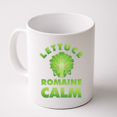 Romaine Lettuce Pun Vegan Vegetarian Gift Coffee Mug