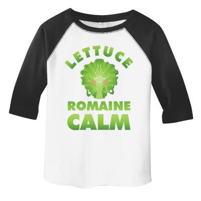 Romaine Lettuce Pun Vegan Vegetarian Gift Toddler Fine Jersey T-Shirt