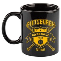Retro Look Pirate Tailgate Party Gameday Sport Fan Gift 11oz C Handle Ceramic Mug