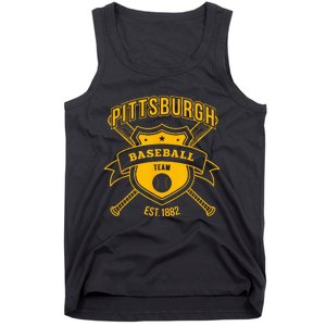 Retro Look Pirate Tailgate Party Gameday Sport Fan Gift Tank Top