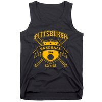 Retro Look Pirate Tailgate Party Gameday Sport Fan Gift Tank Top