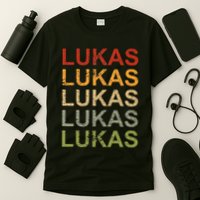 Retro Lukas Personalized Lukas Name Boy Man Lukas T-Shirt