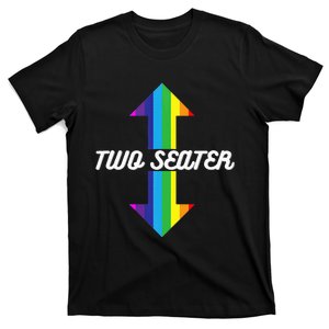 Rainbow Lgbt Pride Two Seater T-Shirt