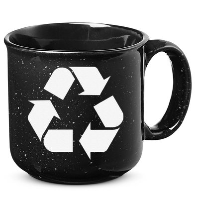 Recycling Logo Recycle Symbol Earth Day 15oz Campfire Ceramic Mug