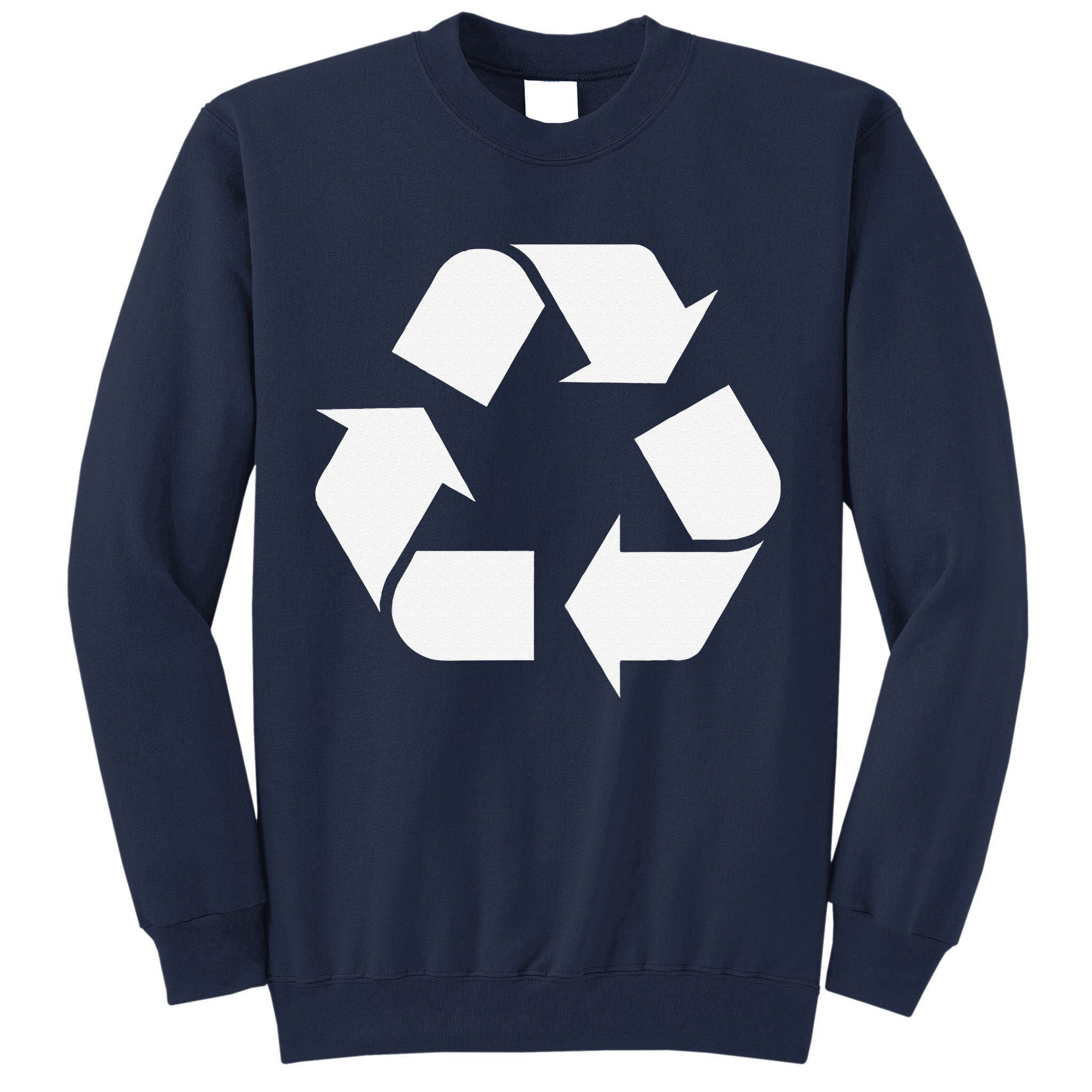 Recycling Logo Recycle Symbol Earth Day Tall Sweatshirt