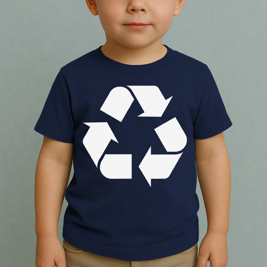 Recycling Logo Recycle Symbol Earth Day Toddler T-Shirt