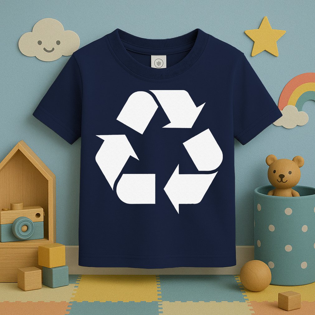 Recycling Logo Recycle Symbol Earth Day Toddler T-Shirt