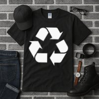 Recycling Logo Recycle Symbol Earth Day Tall T-Shirt