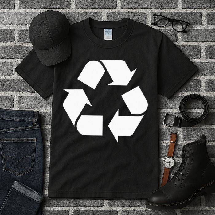 Recycling Logo Recycle Symbol Earth Day Tall T-Shirt