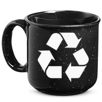 Recycling Logo Recycle Symbol Earth Day 15oz Campfire Ceramic Mug