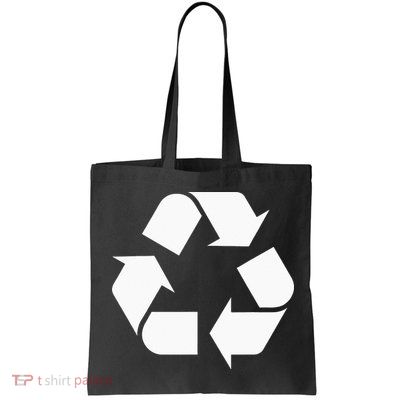 Recycling Logo Recycle Symbol Earth Day Bag