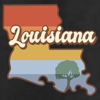 Retro Louisiana Adult Drive Performance Visor