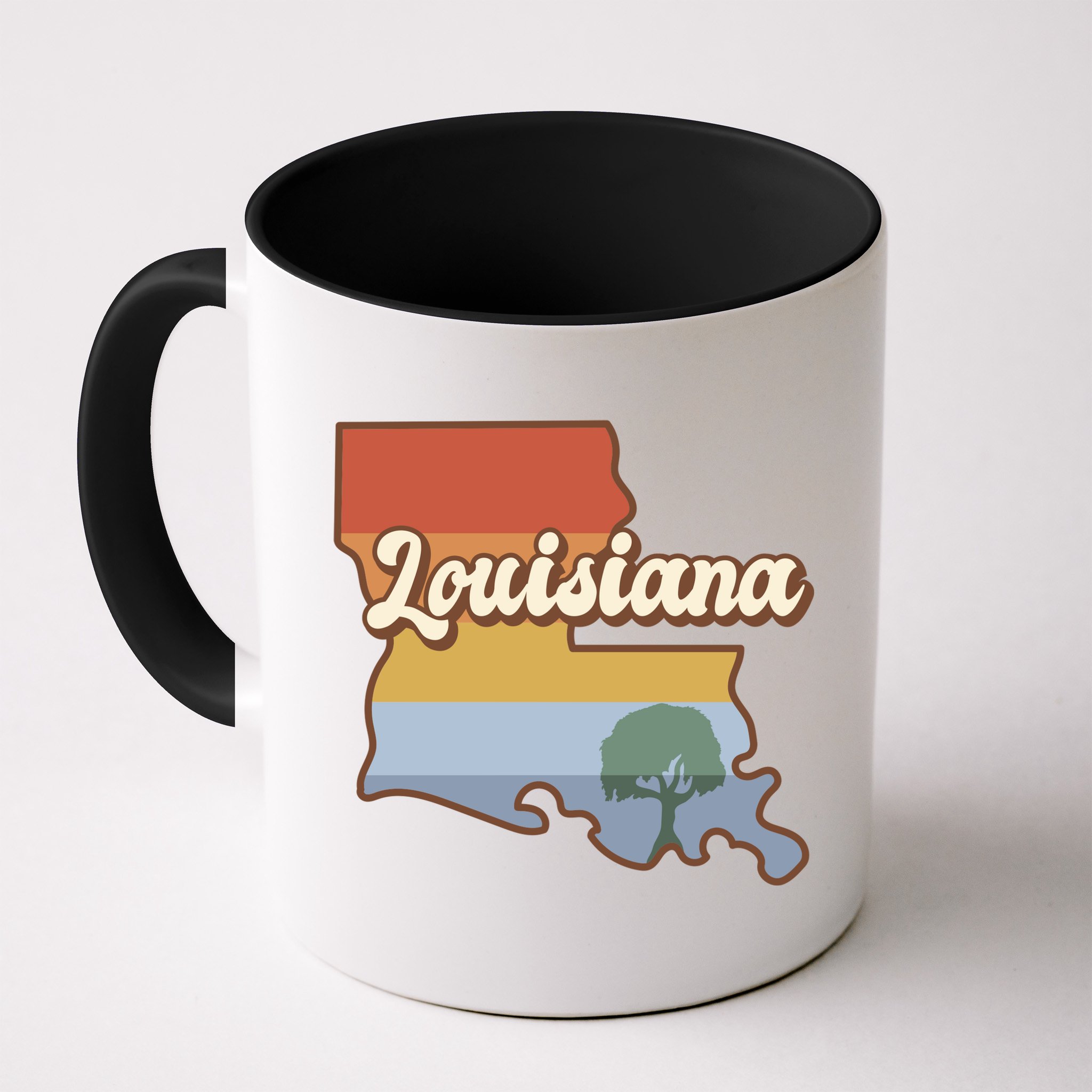 Retro Louisiana Mug