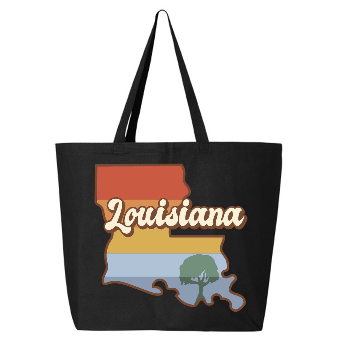 Retro Louisiana 25L Jumbo Tote