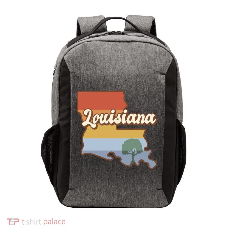 Retro Louisiana Vector Backpack