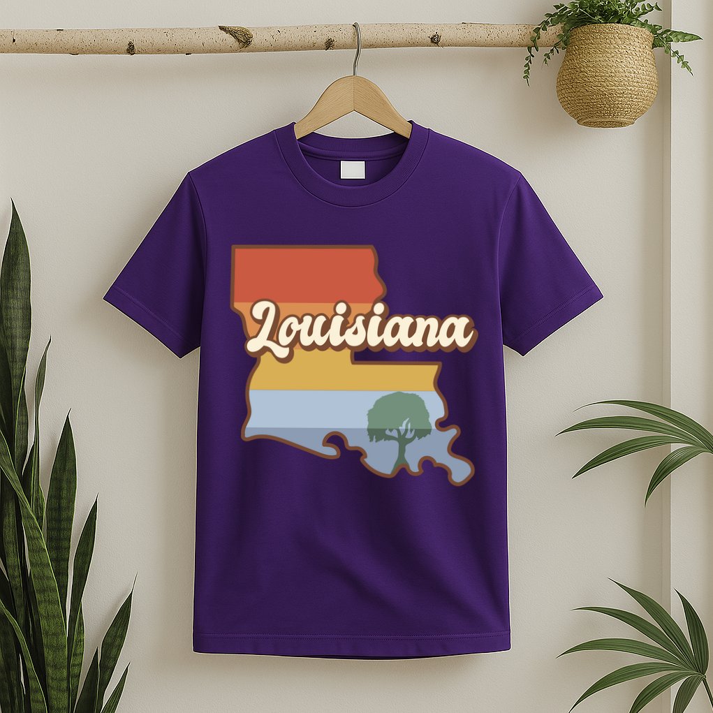 Retro Louisiana T-Shirt