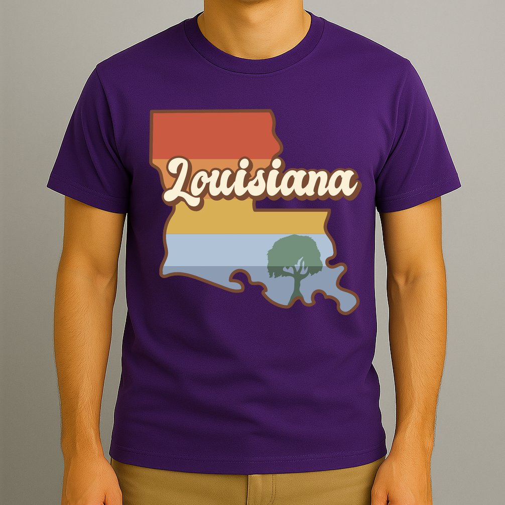 Retro Louisiana T-Shirt