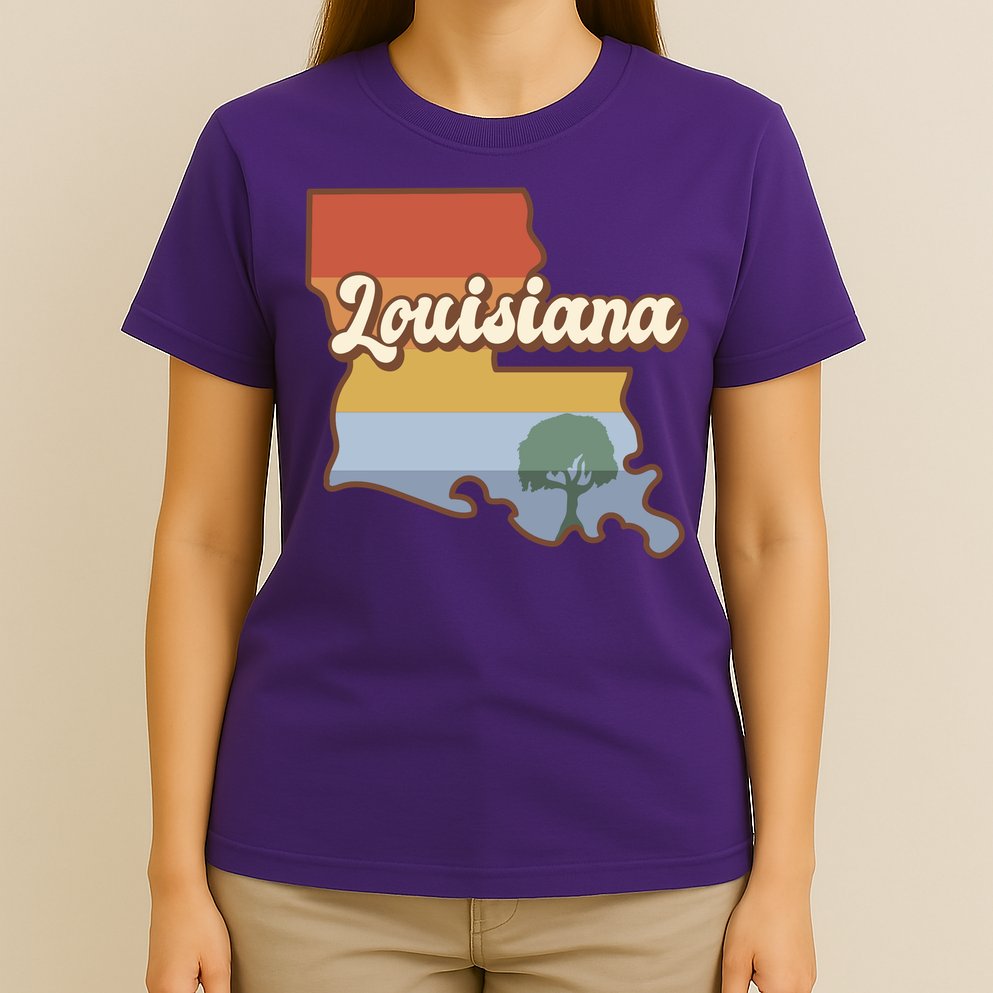 Retro Louisiana T-Shirt