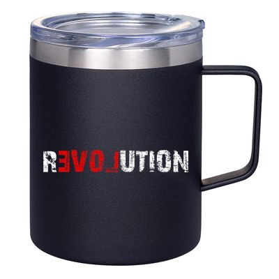 Revolution Love 12oz Stainless Steel Coffee Mug