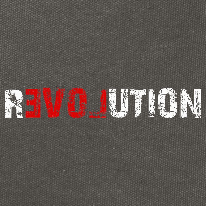Revolution Love Cotton Canvas Backpack