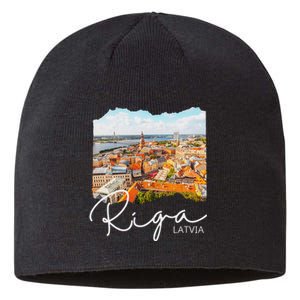 Riga Latvia Sustainable Beanie