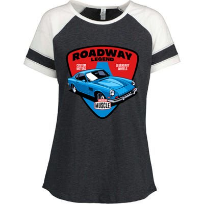 Roadway Legend Enza Ladies Jersey Colorblock Tee