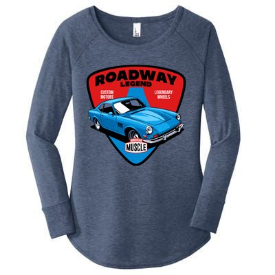 Roadway Legend Women's Perfect Tri Tunic Long Sleeve Shirt