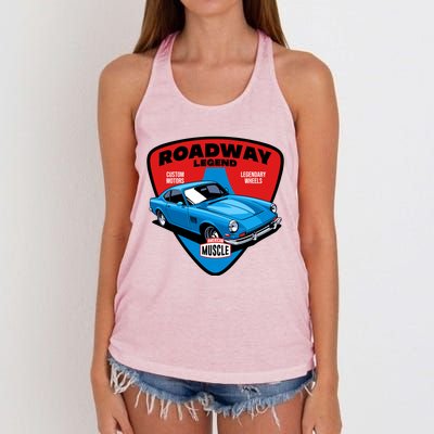 Roadway Legend Women's Knotted Racerback Tank