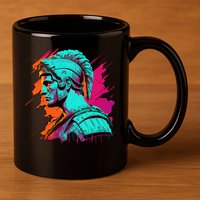 Roman Legionnaire 11oz C Handle Ceramic Mug