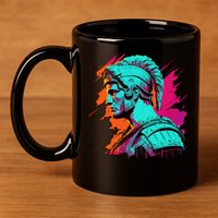 Roman Legionnaire 11oz C Handle Ceramic Mug