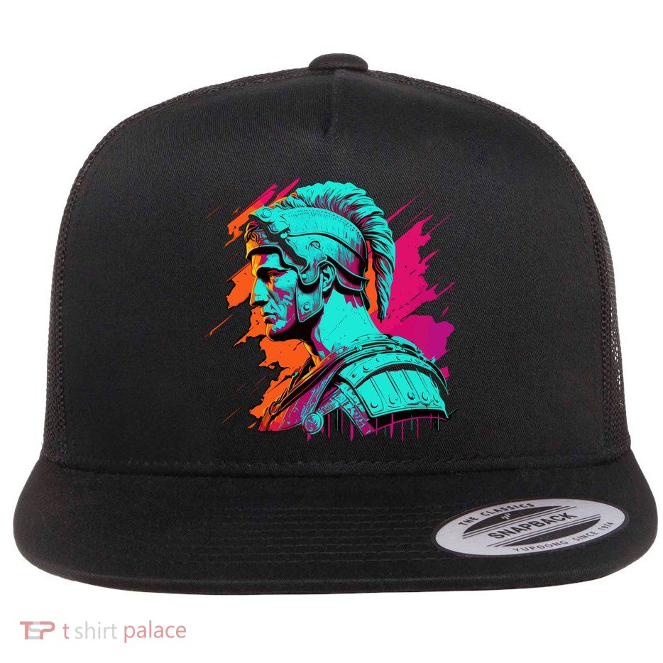Roman Legionnaire Flat Bill Trucker Hat