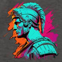 Roman Legionnaire Vector Backpack