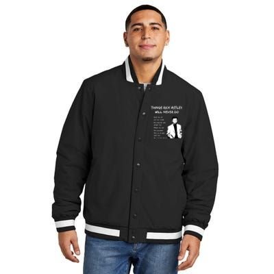 Rickroller (Light) Insulated Varsity Jacket