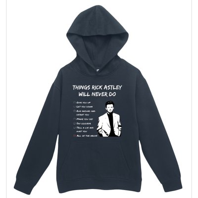 Rickroller (Light) Urban Pullover Hoodie