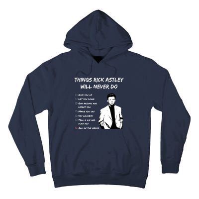 Rickroller (Light) Tall Hoodie