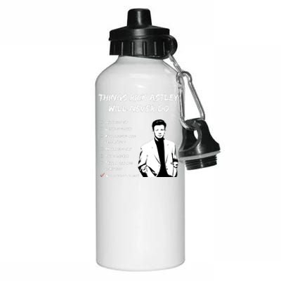 Rickroller (Light) Aluminum Water Bottle