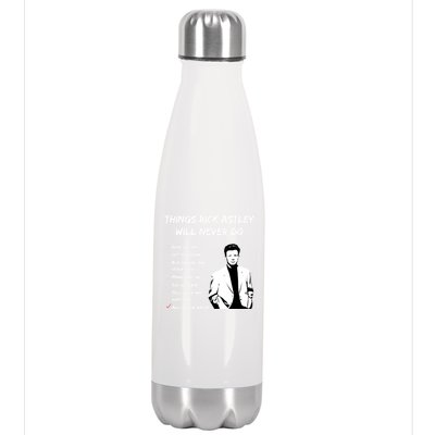 Rickroller (Light) Stainless Steel Insulated Water Bottle