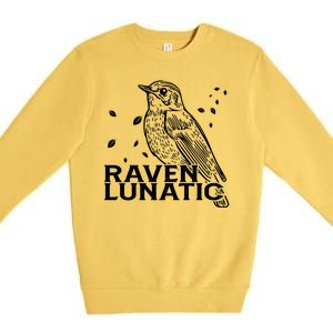 Raven Lunatic Premium Crewneck Sweatshirt