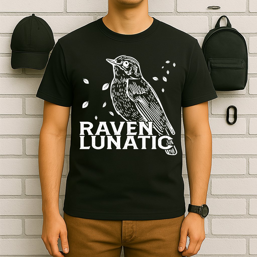 Raven Lunatic T-Shirt