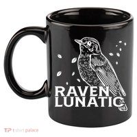 Raven Lunatic 11oz C Handle Ceramic Mug