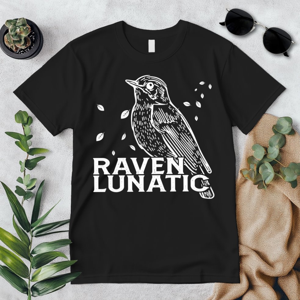 Raven Lunatic Premium T-Shirt