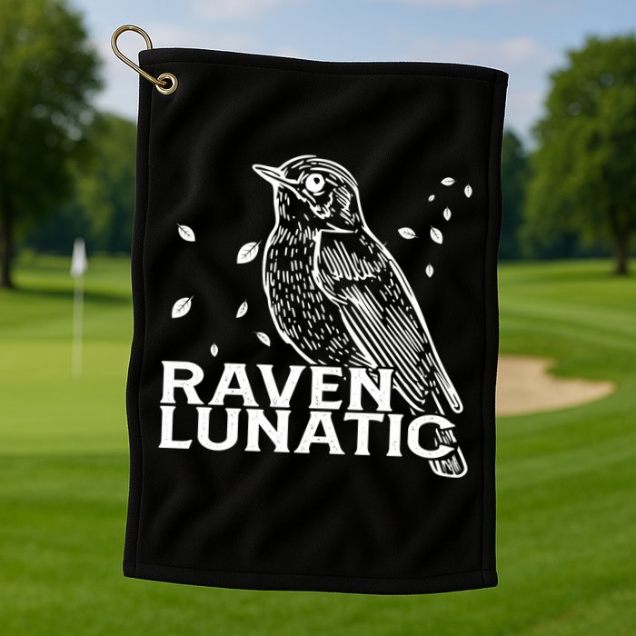 Raven Lunatic Golf Towel
