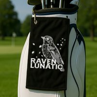 Raven Lunatic Golf Towel