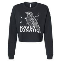 Raven Lunatic Cropped Pullover Crew